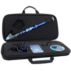 Sougayilang Fishing Rod and Reel Set Carbon Fiber Telescopic Fishing Rod 12+1BB Spinning Reel with Carry Case for Saltwater Freshwater