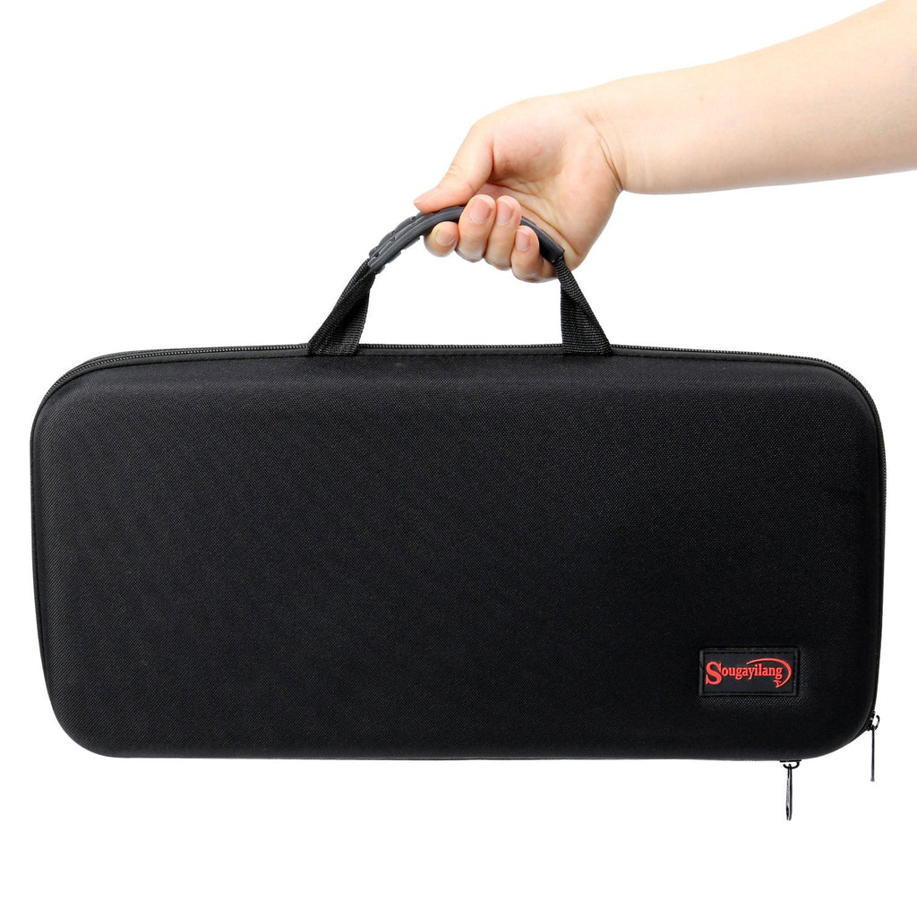 Sougayilang Fishing Rod Reel Combo with Telescopic Fishing Pole Spinning Reel Carrier Bag for Travel Saltwater Freshwater Fishing
